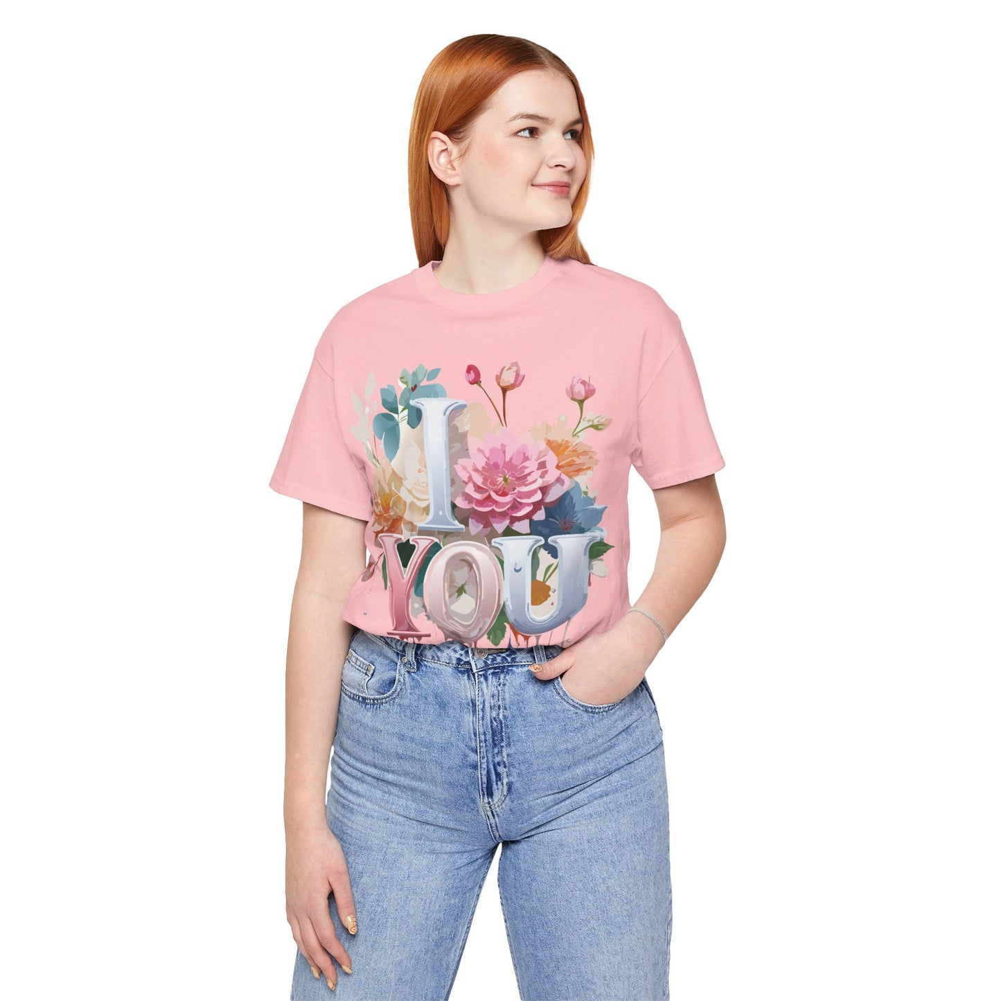 Natural Cotton Tee Shirt - Love story Collection Printify