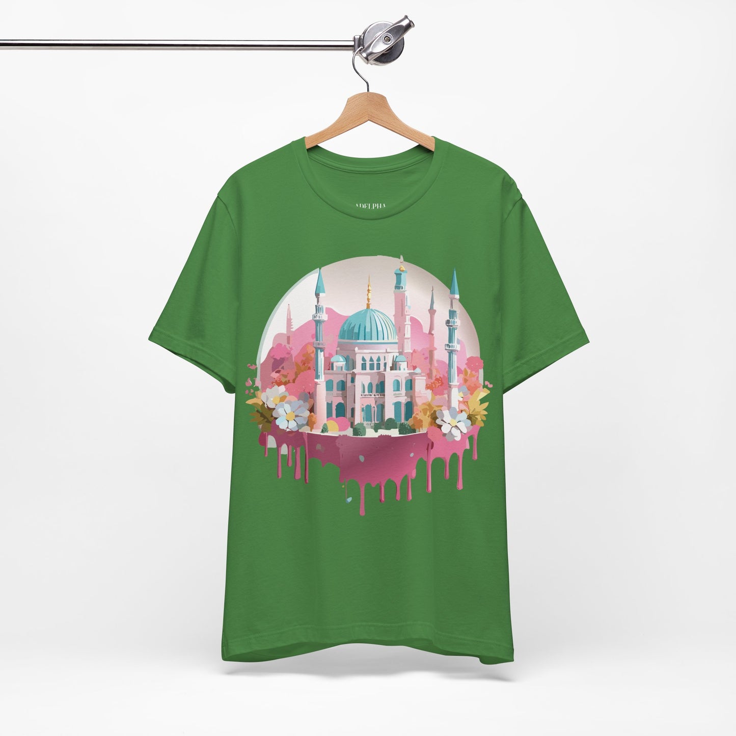 Natural Cotton Tee Shirt - Istanbul, Turkey Printify