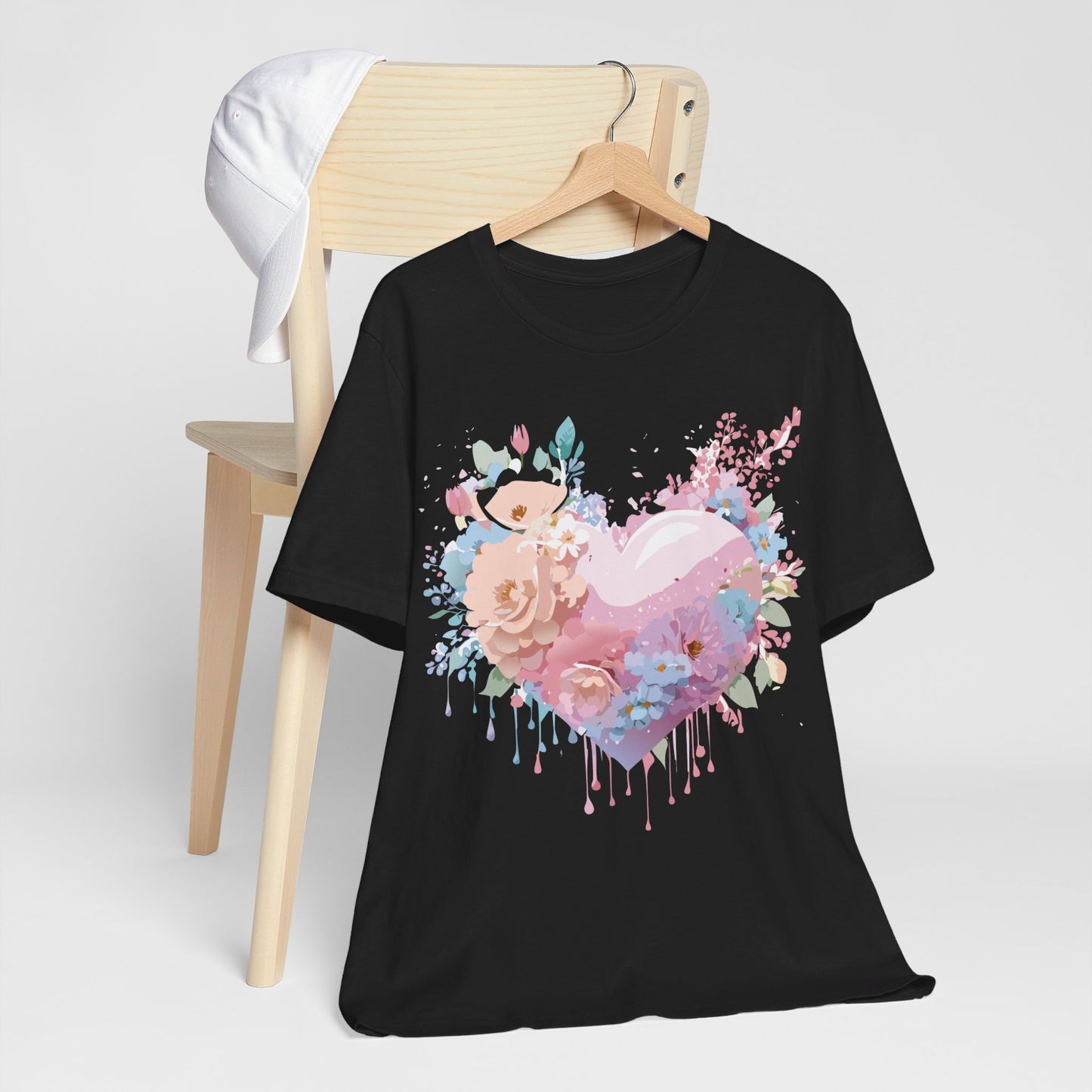Natural Cotton Tee Shirt - Love Story Collection Printify