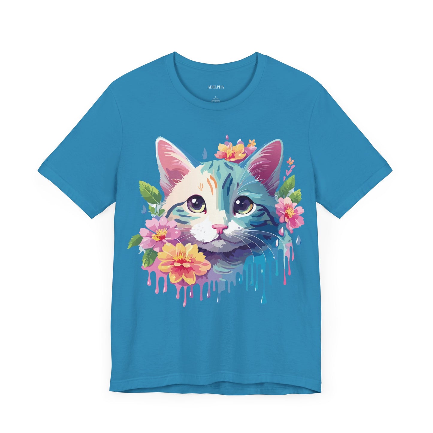 Cat Shirt, Shirt with Cat - ADELPHA