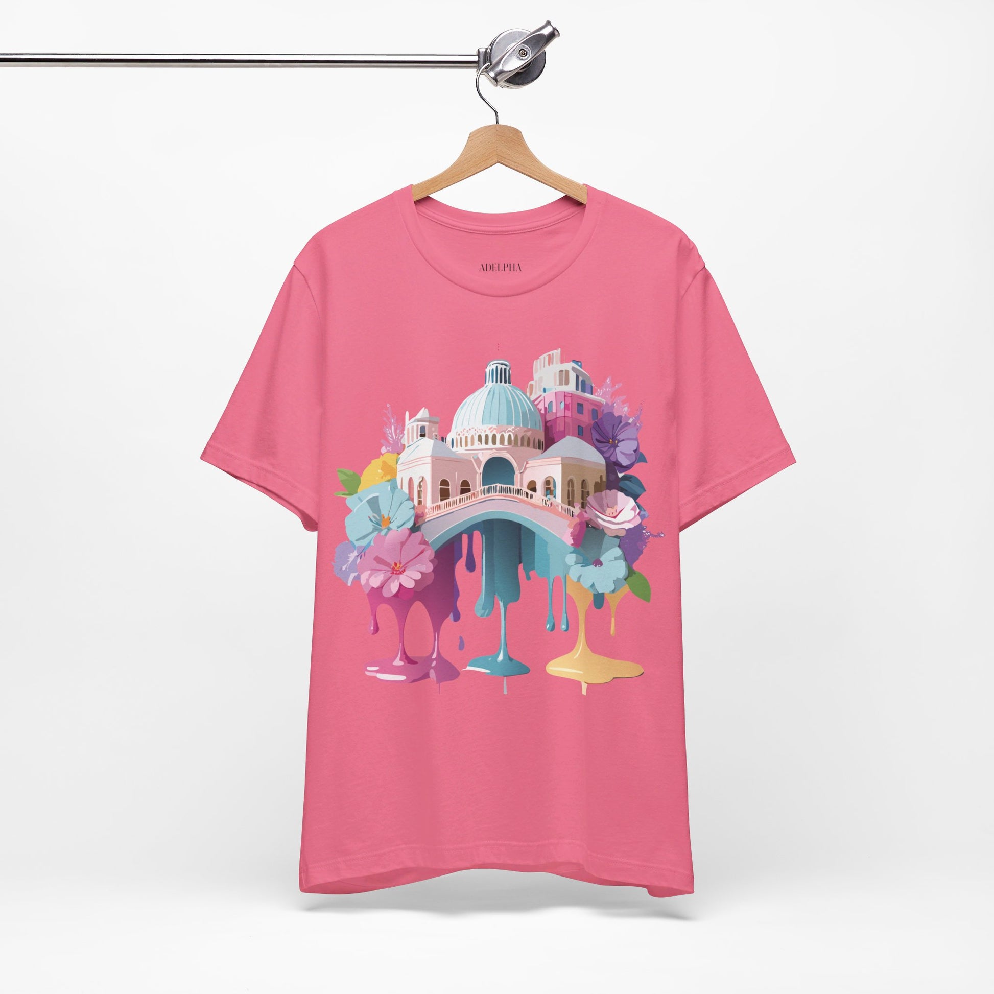 Natural Cotton Tee Shirt - Beautiful Places Collection - Venice Printify