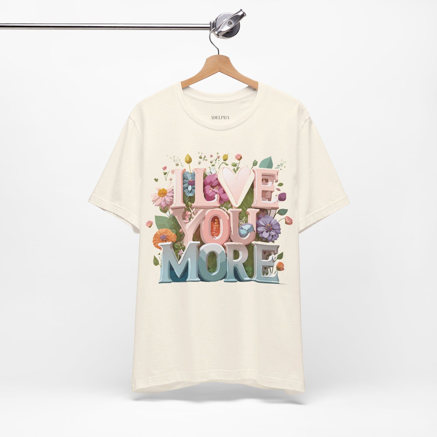 Natural Cotton Tee Shirt - Love story Collection Printify