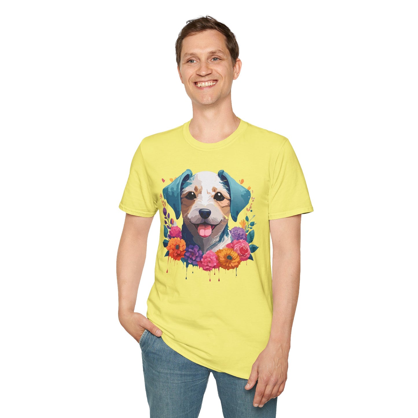 Dog Shirt, Shirt with Dog, Animal Tee, Shirt with Animals