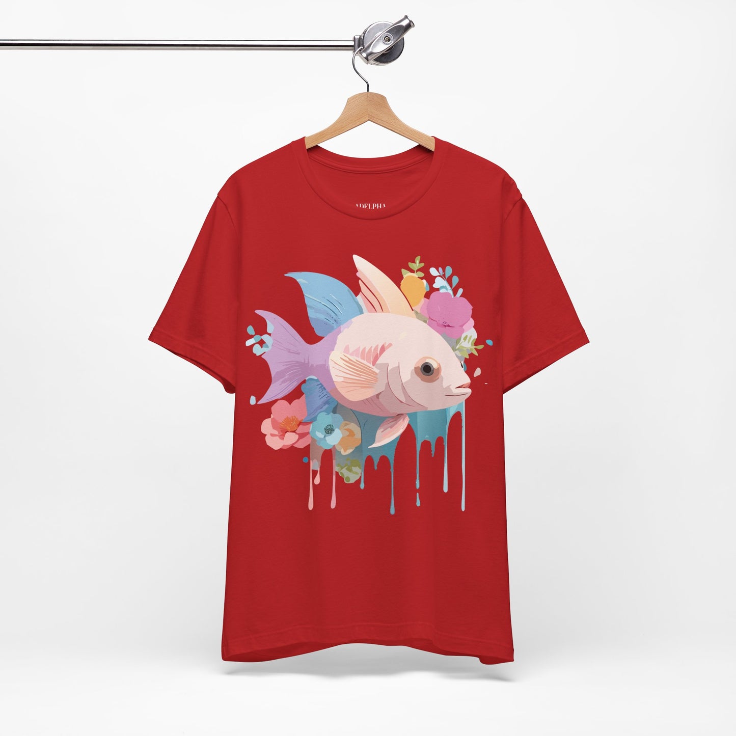 Shirt with Animals | Fish Printify