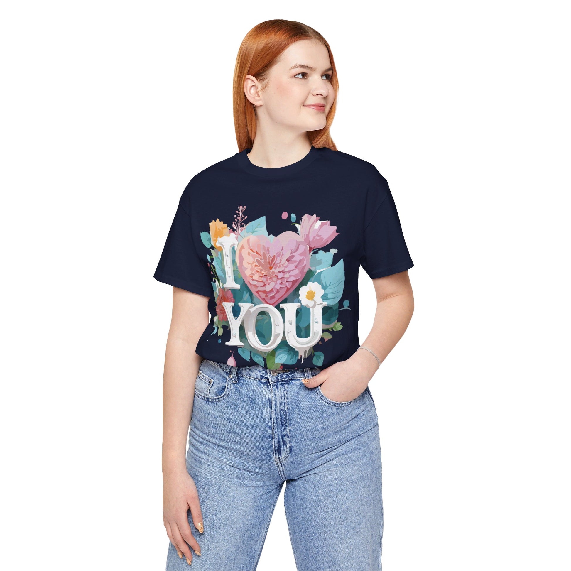 Natural Cotton Tee Shirt - Love Story Collection Printify