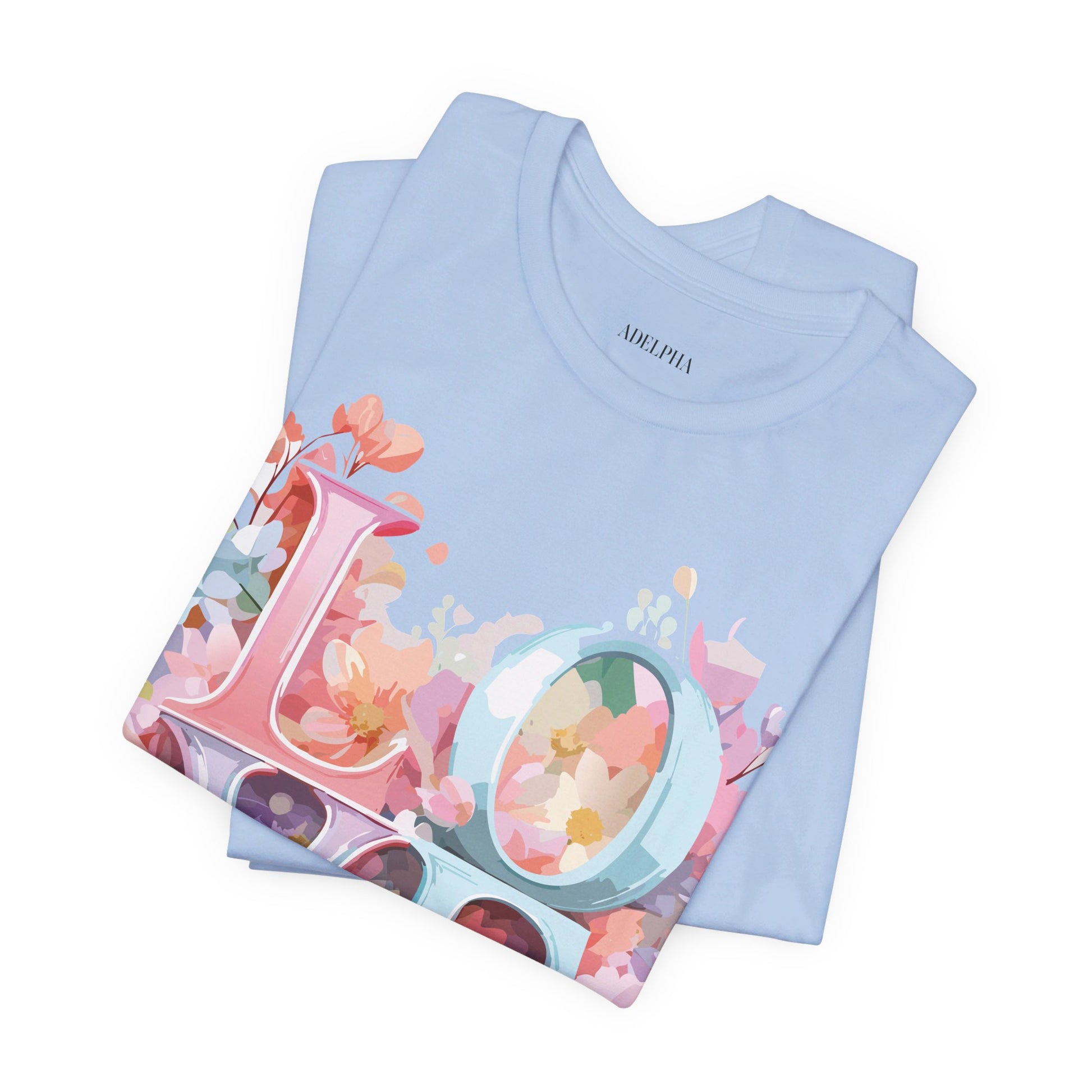 Natural Cotton Tee Shirt - Love story Collection Printify