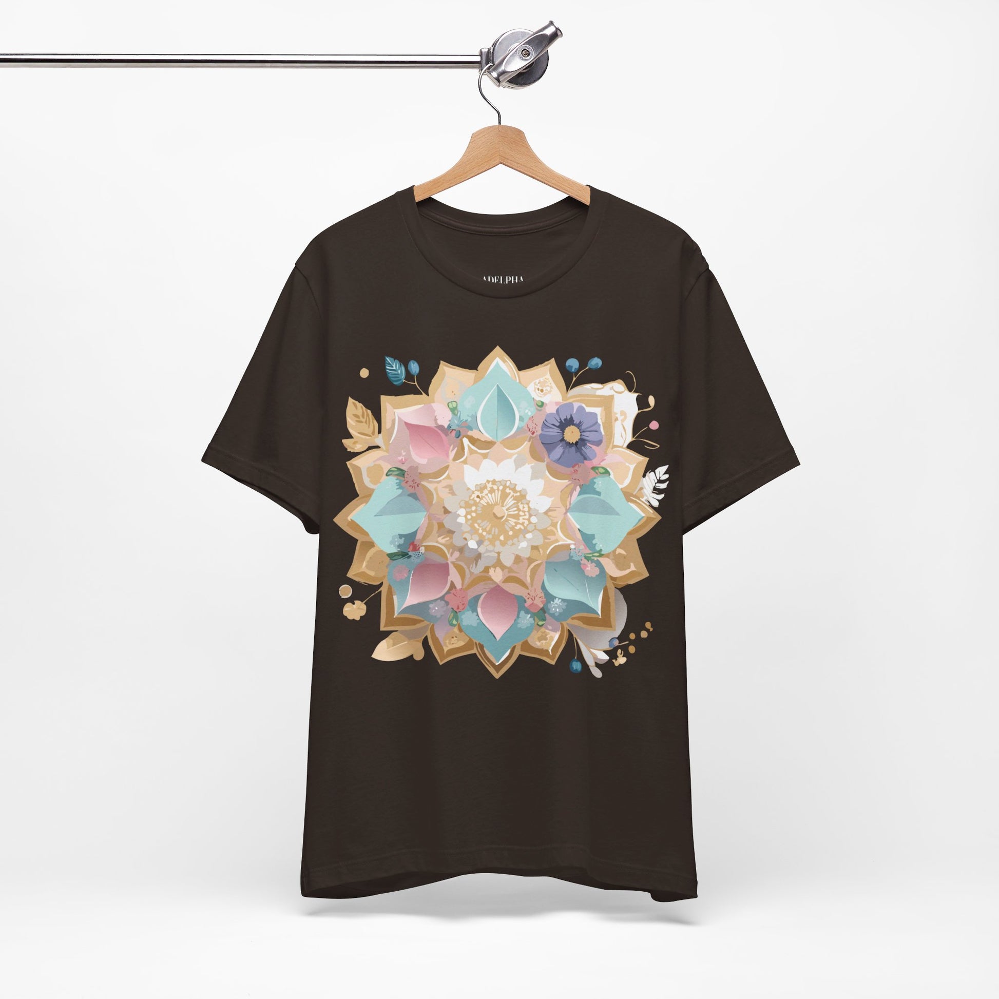 Natural Cotton Tee Shirt - Medallion Collection Printify