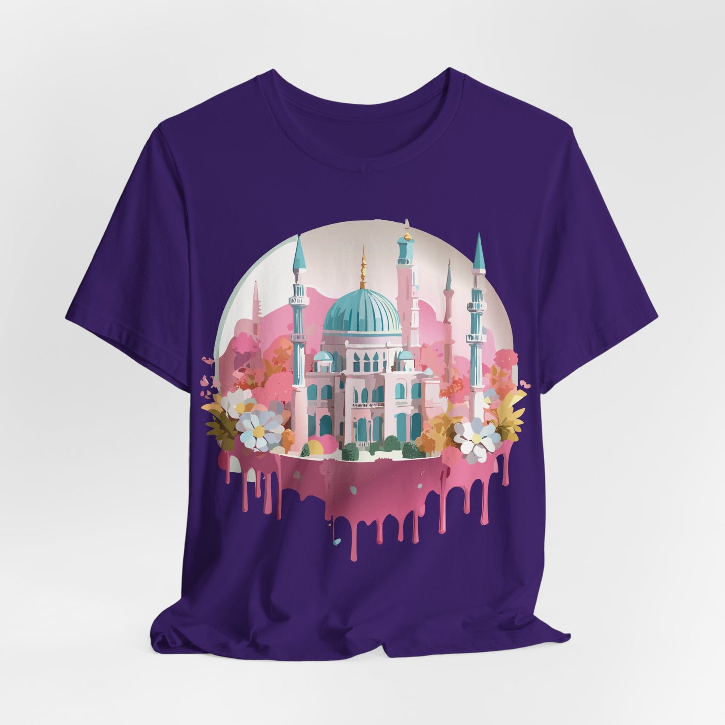 Natural Cotton Tee Shirt - Istanbul, Turkey Printify