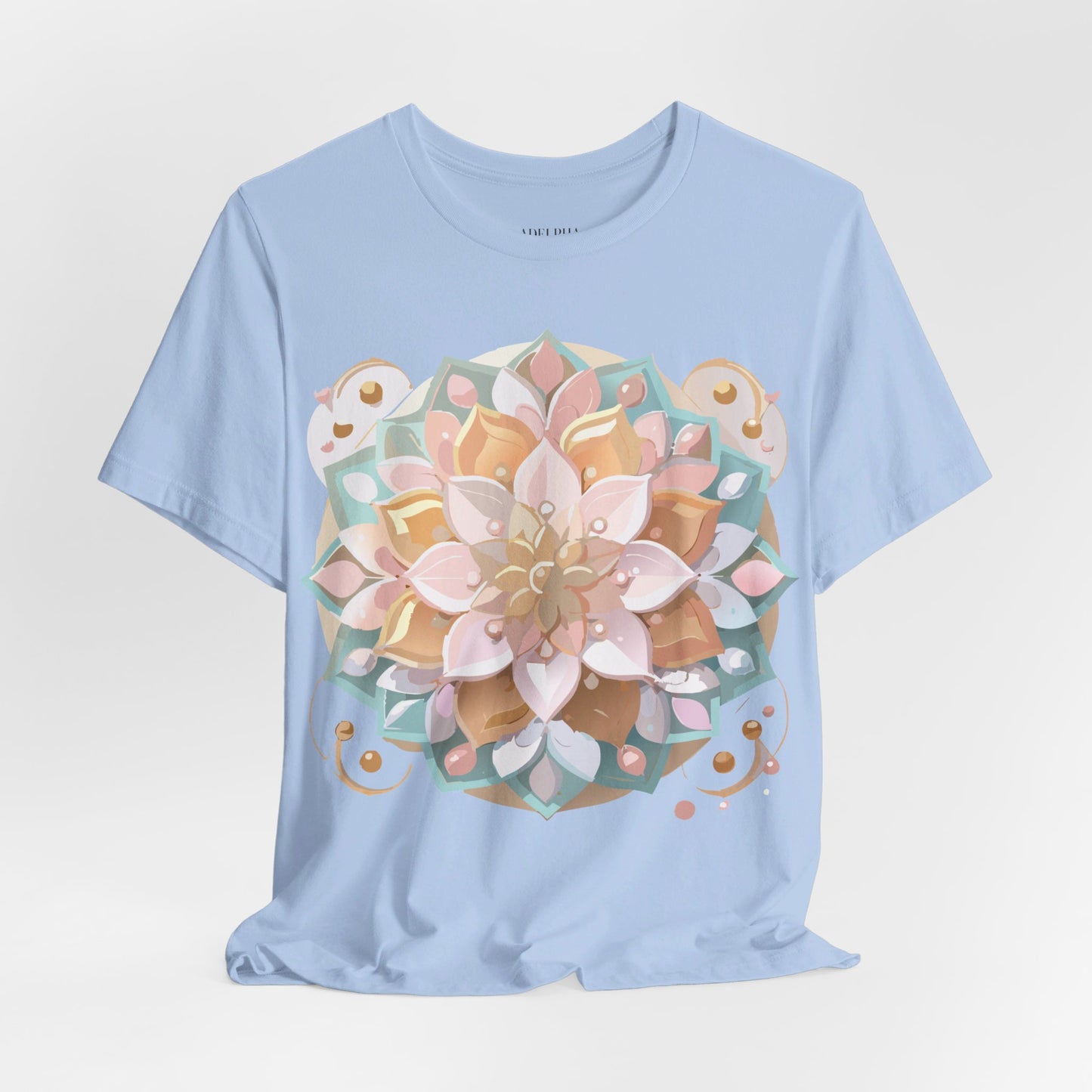 Natural Cotton Tee Shirt - Medallion Collection Printify
