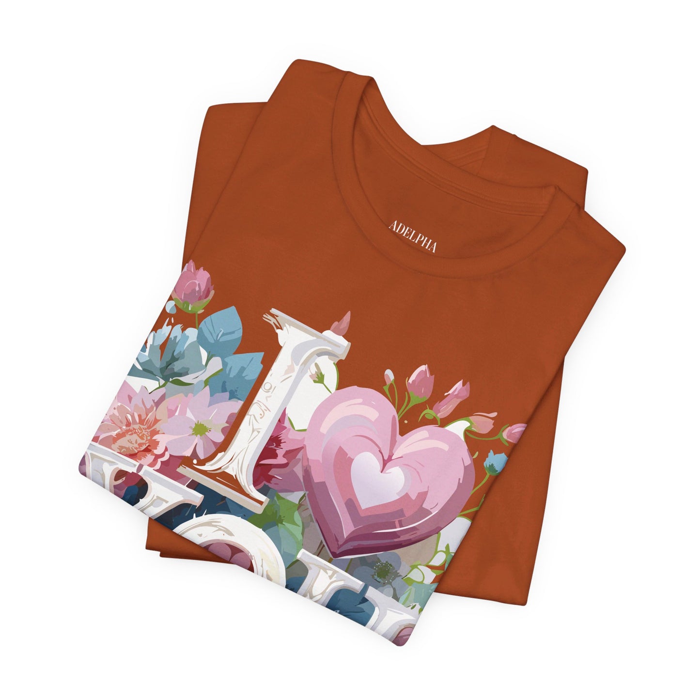 Natural Cotton Tee Shirt - Love Story Collection Printify