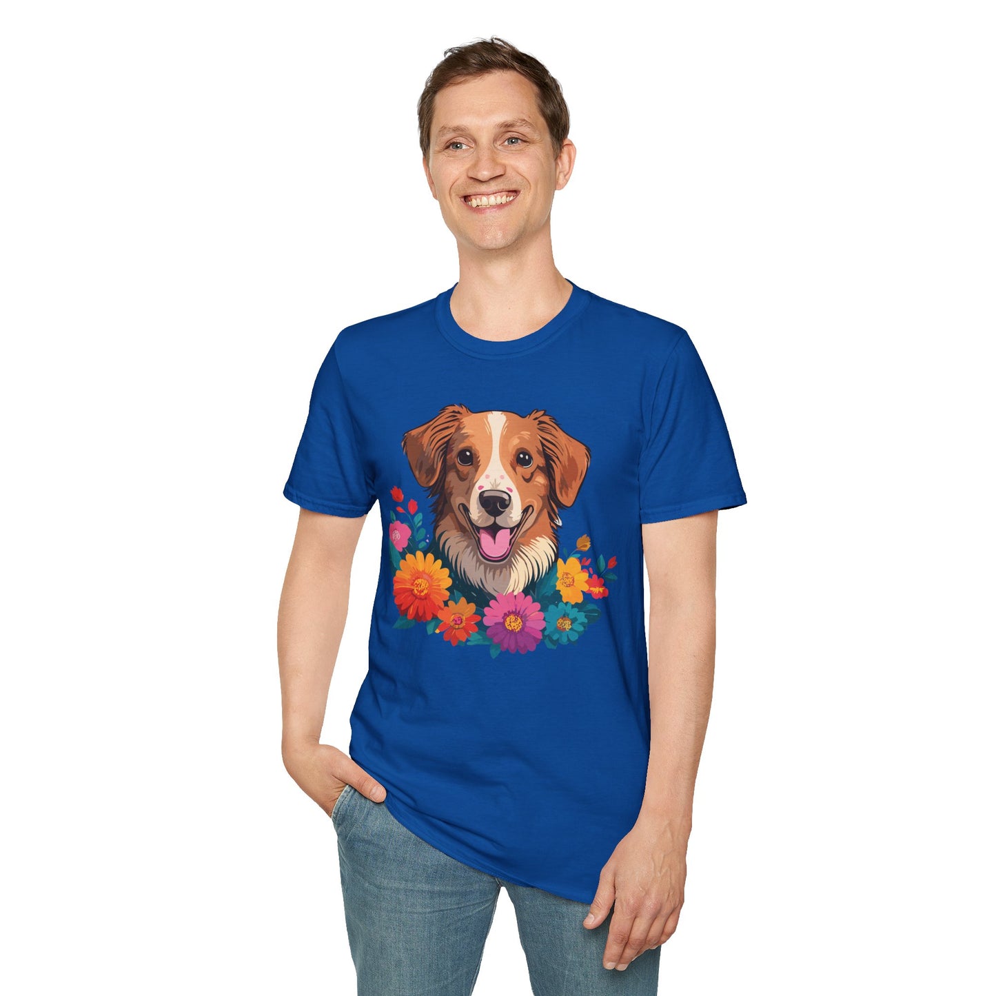 Dog Shirt, Shirt with Dog, Animal Tee, Shirt with Animals