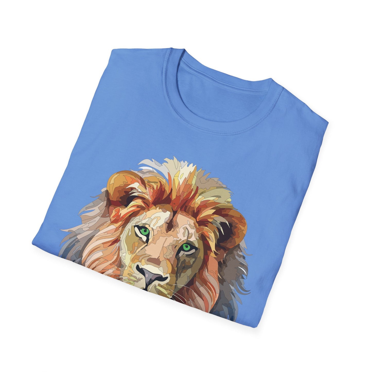 Lion Shirt, Shirt with Lion, Floral Lion Tee, Shirt with Animals
