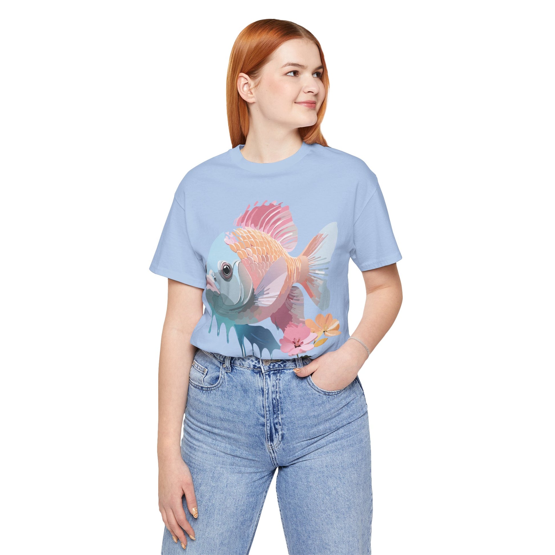 Shirt with Animals | Fish Printify