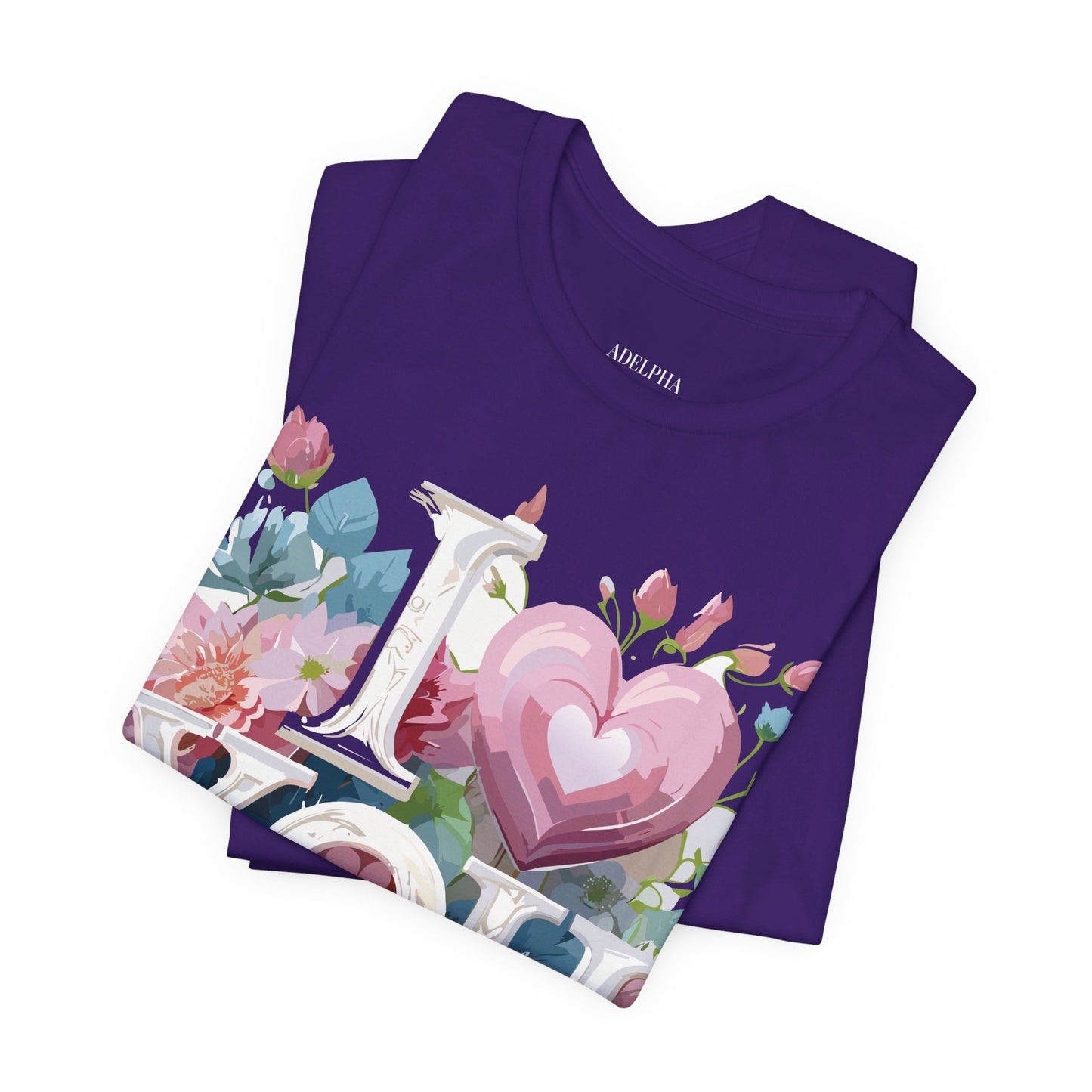 Natural Cotton Tee Shirt - Love Story Collection Printify