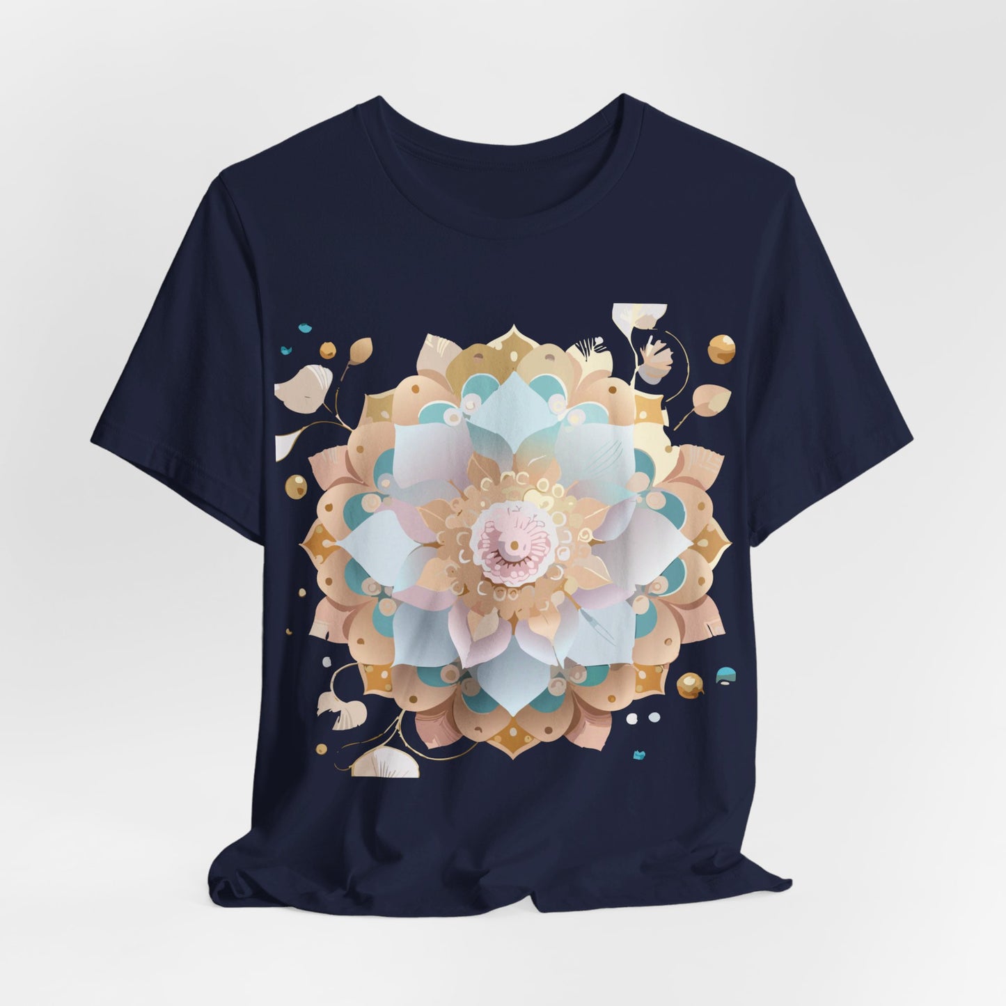 Natural Cotton Tee Shirt - Medallion Collection Printify