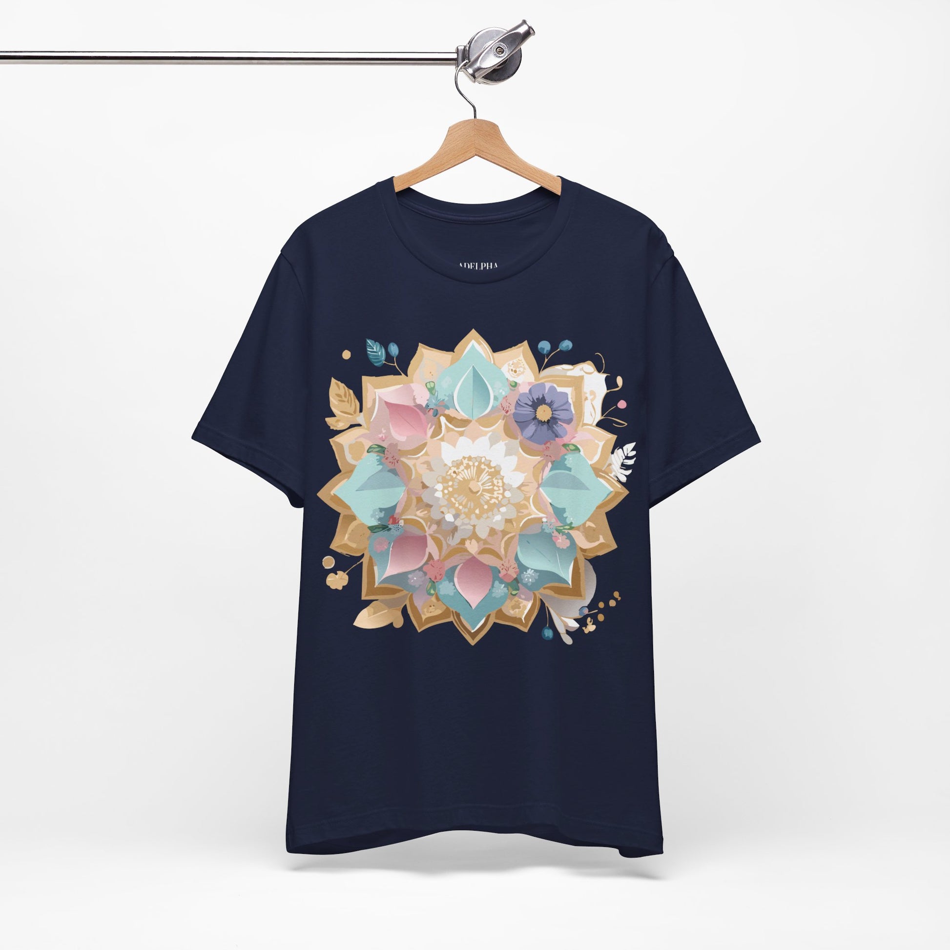 Natural Cotton Tee Shirt - Medallion Collection Printify
