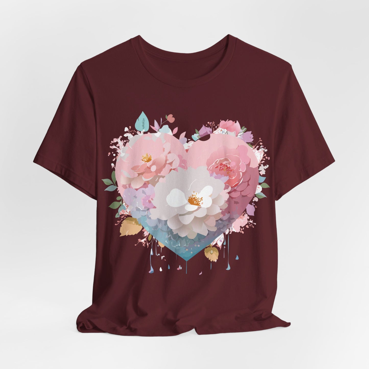 Natural Cotton Tee Shirt - Love Story Collection Printify