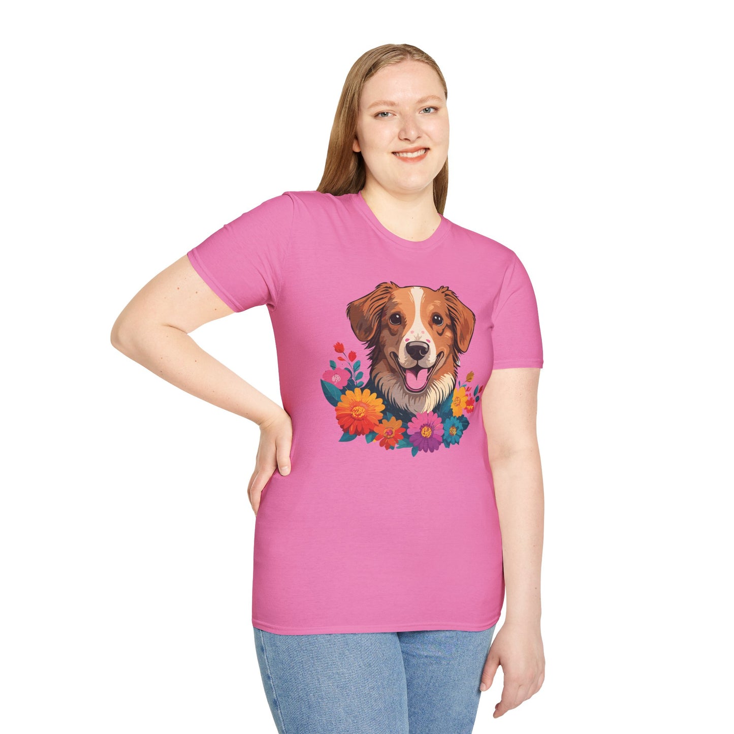 Dog Shirt, Shirt with Dog, Animal Tee, Shirt with Animals