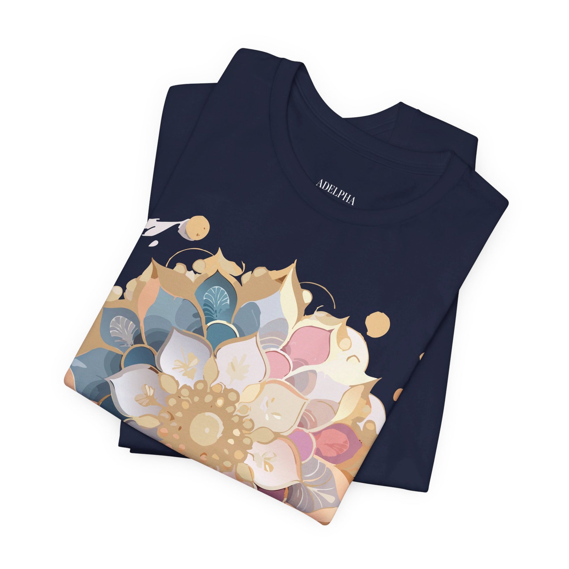 Natural Cotton Tee Shirt - Medallion Collection Printify