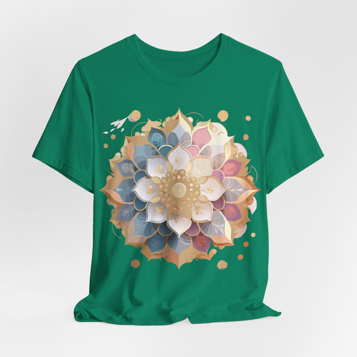 Natural Cotton Tee Shirt - Medallion Collection Printify