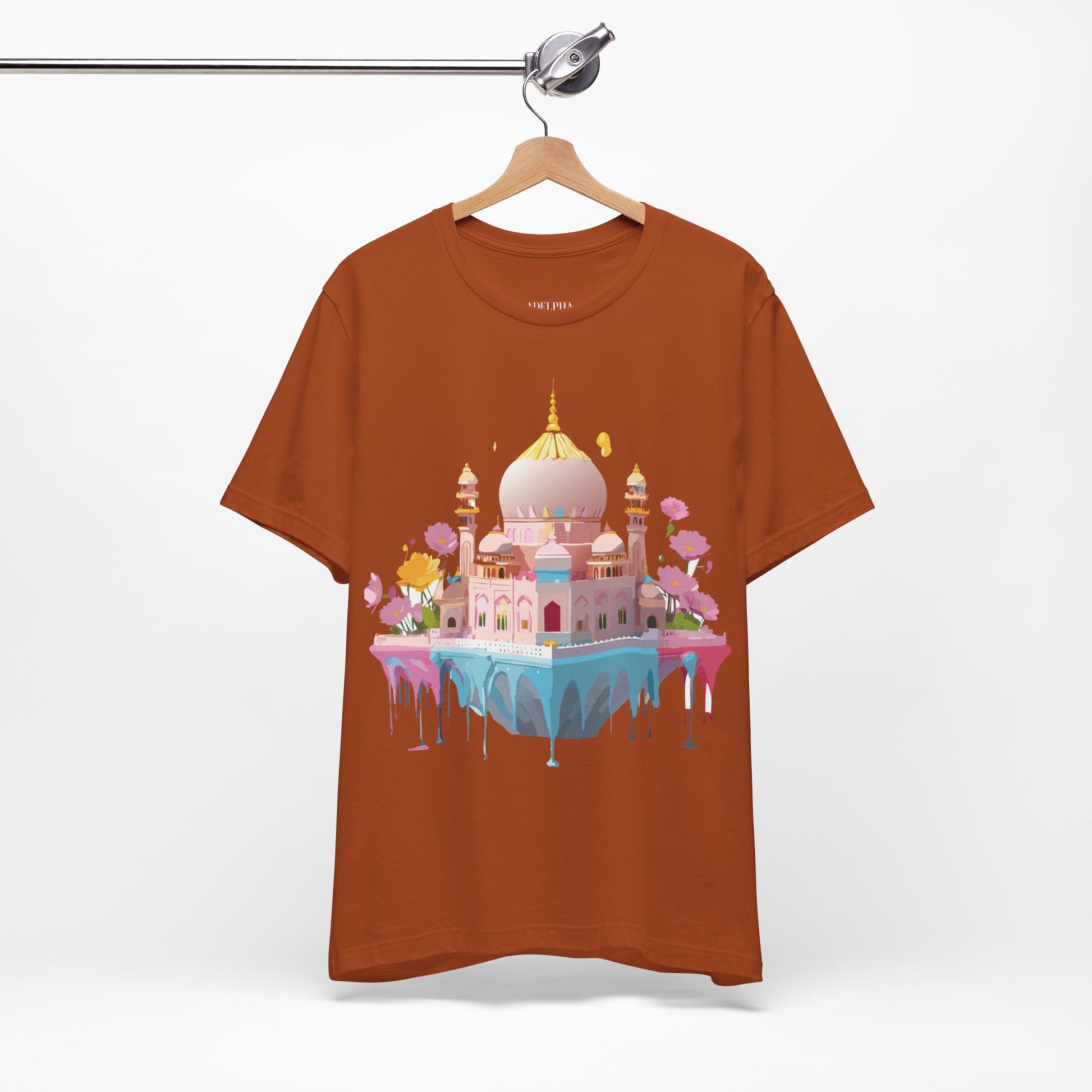 Natural Cotton Tee Shirt - Bukhara, Uzbekistan Printify