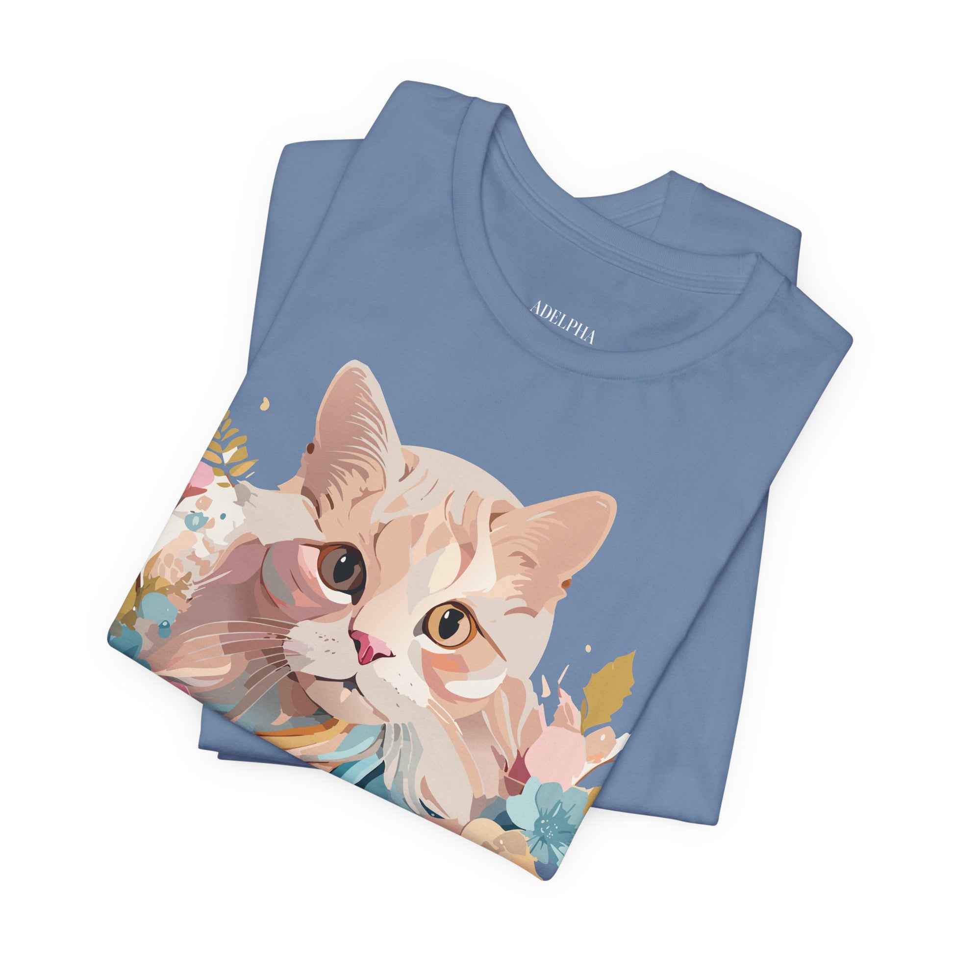 Cat Shirt, Shirt with Cat - ADELPHA
