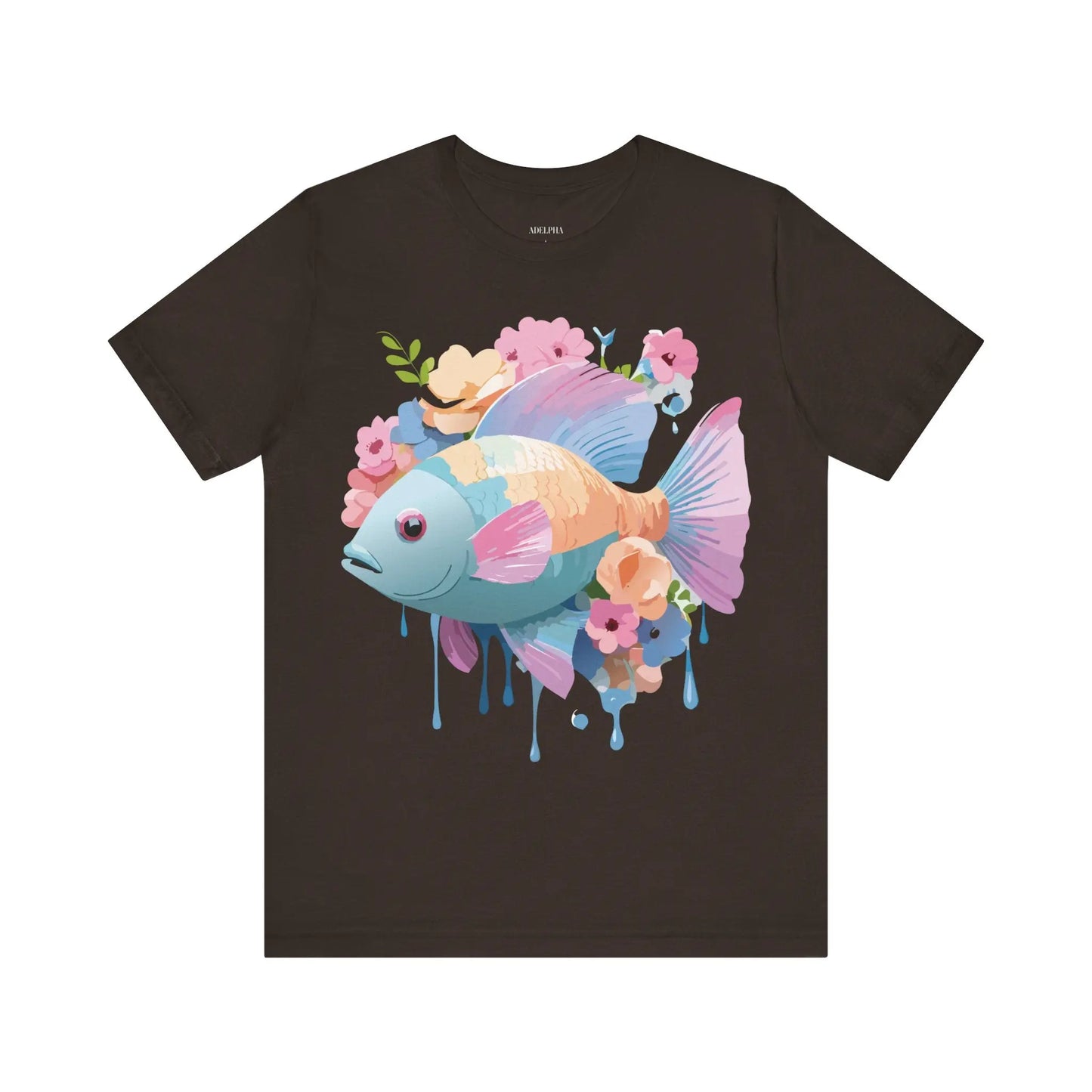 Shirt with Animals | Fish Printify
