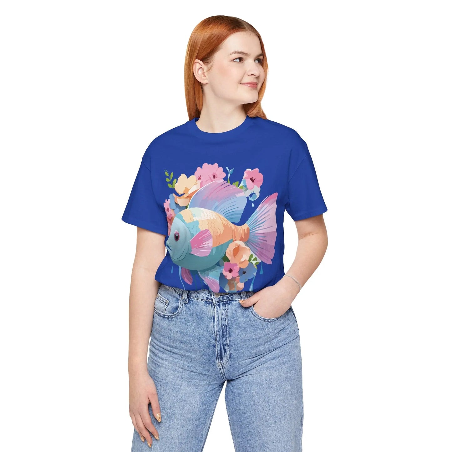 Shirt with Animals | Fish Printify