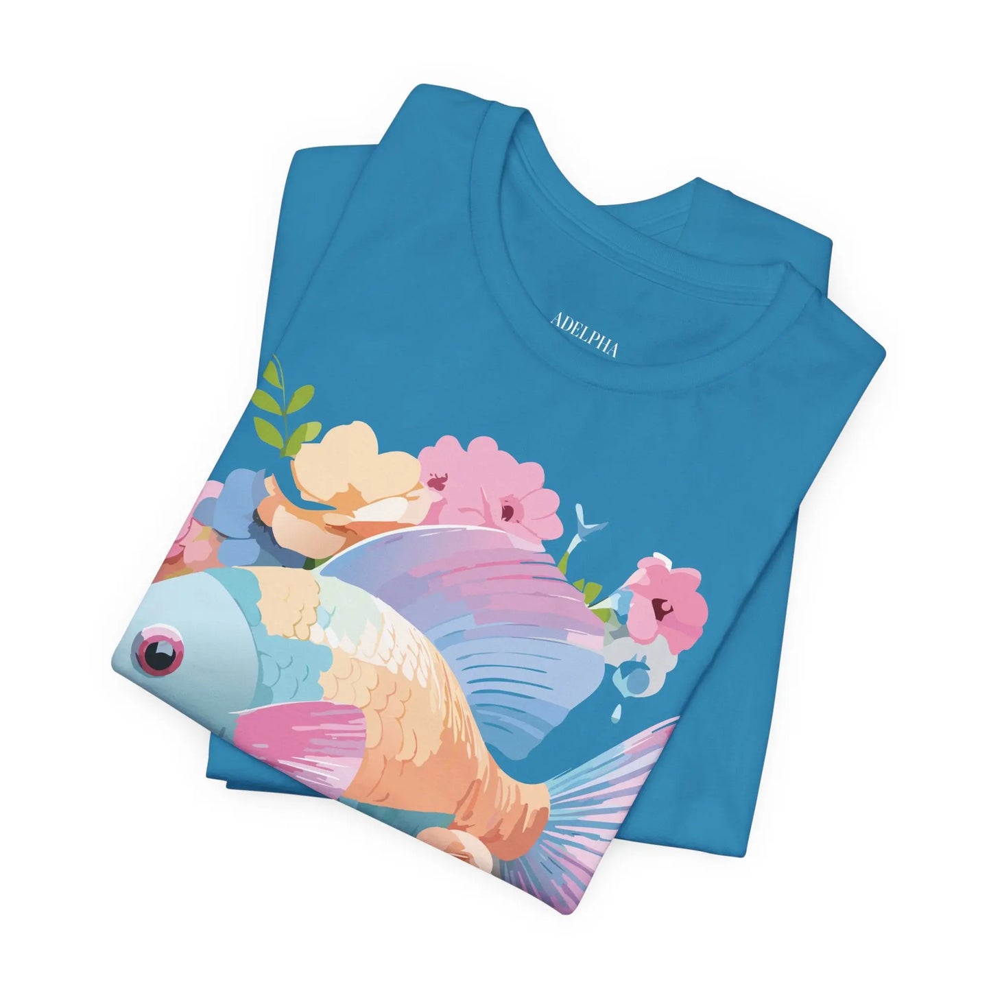 Shirt with Animals | Fish Printify