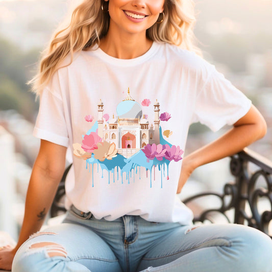 Tourist Shirt, Shirt with Taj Mahal - ADELPHA