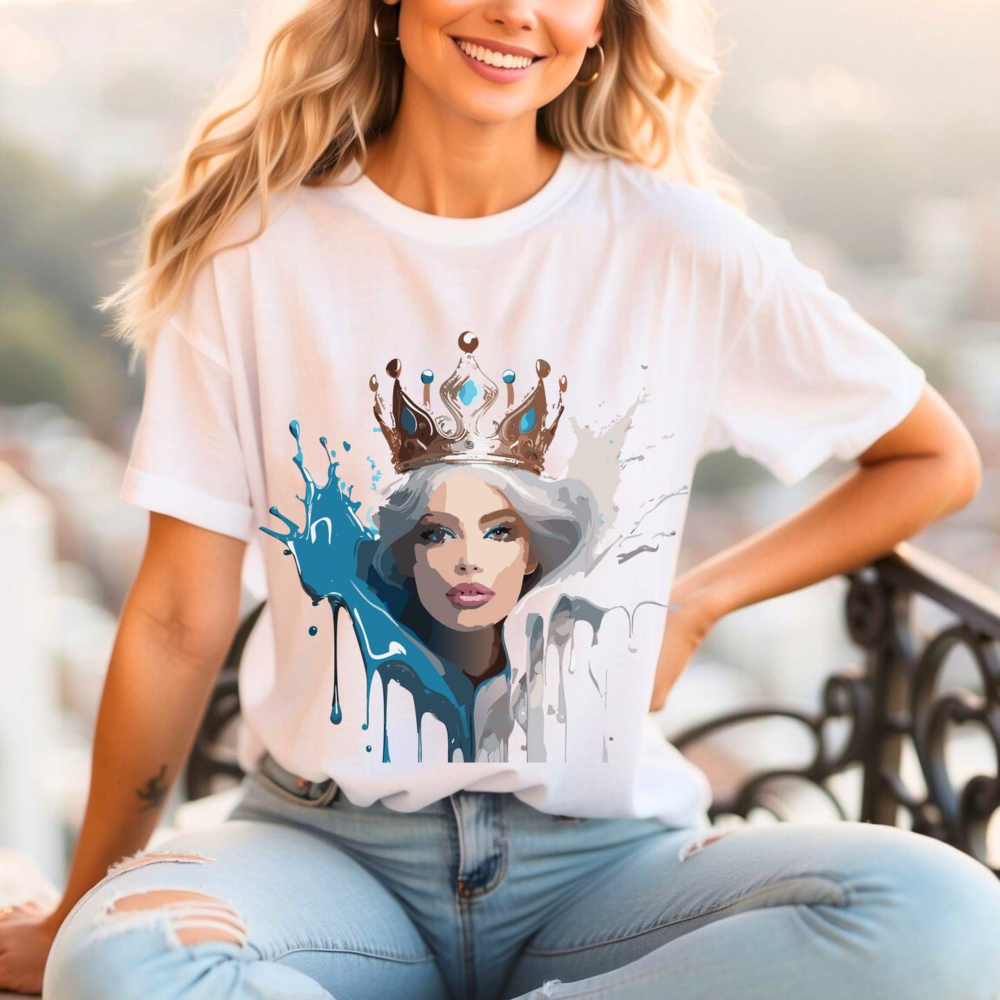 Shirt with Queen | Queen Shirt | Queen T Shirt Printify