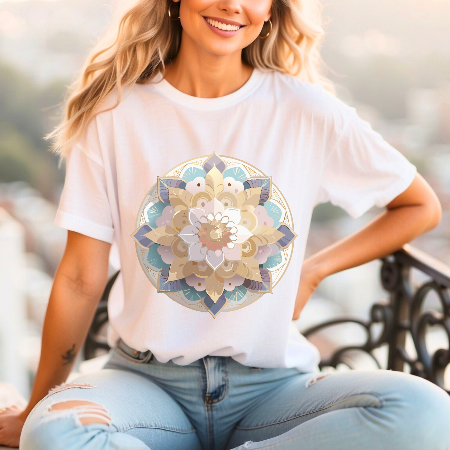 Mandala Shirt - ADELPHA