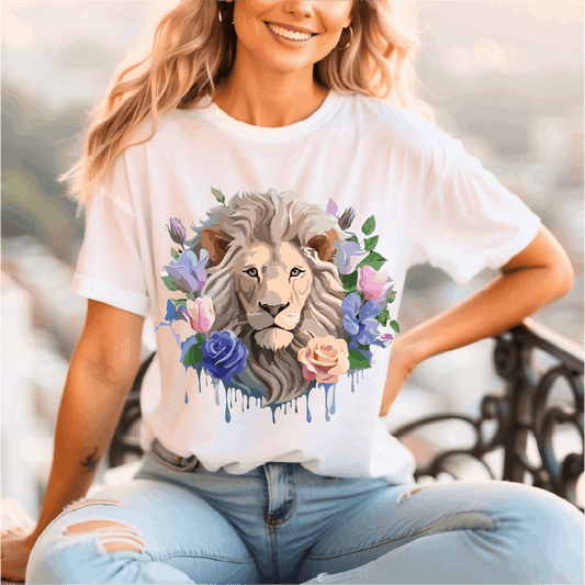 Lion Shirt, Shirt with Lion - ADELPHA