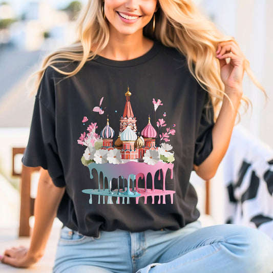 Tourist Shirt, Shirt with Moscow - ADELPHA