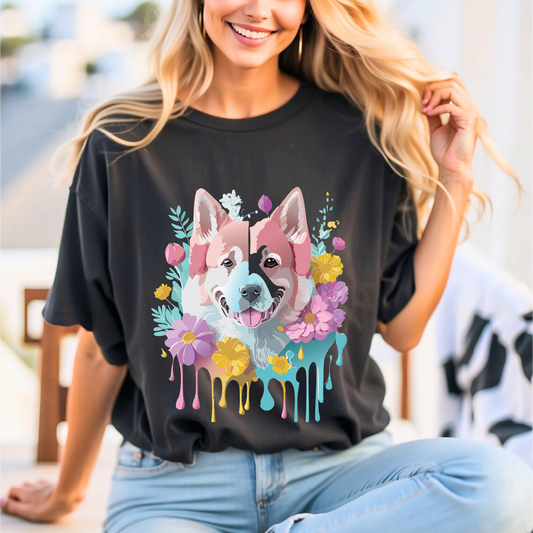 Dog Shirt, Shirt with Dog - ADELPHA
