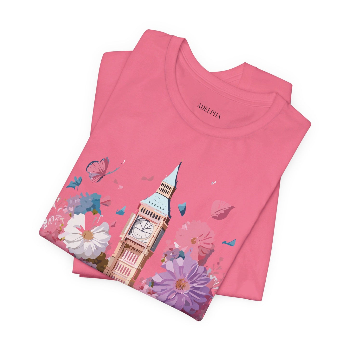 Natural Cotton Tee Shirt - Beautiful Places Collection - London