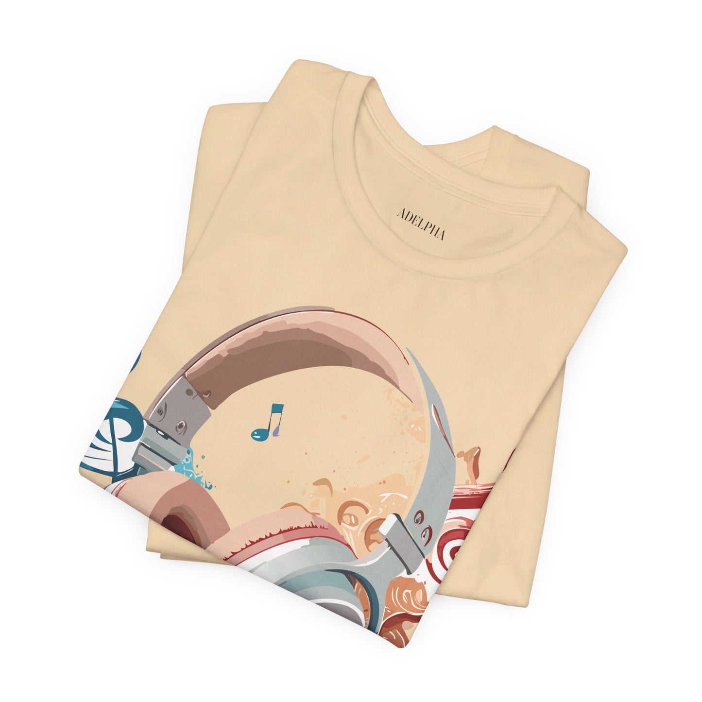 T-shirt en coton naturel - Collection Musique