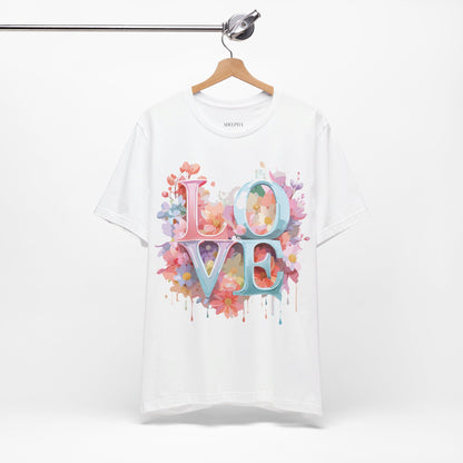 Natural Cotton Tee Shirt - Love story Collection Printify