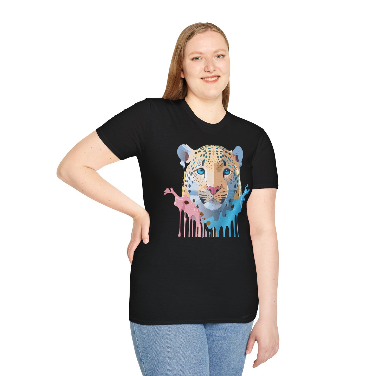 Cheetah Shirt, Shirt with Cheetah, Cheetah Tee, Shirt with Animals