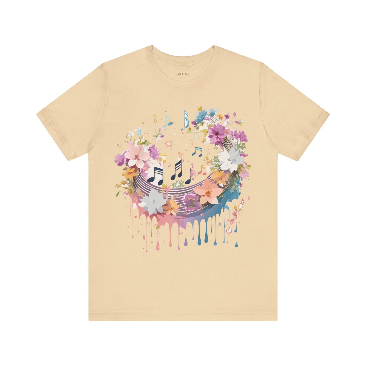 Natural Cotton Tee Shirt - Music collection