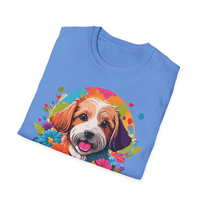Unisex Dog Shirt Softstyle Cotton Tee Gildan 64000 Animal Tee