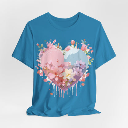 Natural Cotton Tee Shirt - Love Story Collection Printify