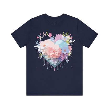 Natural Cotton Tee Shirt - Love Story Collection Printify