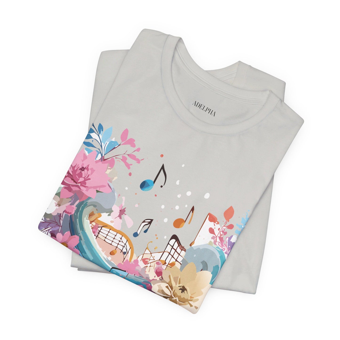 T-shirt en coton naturel - Collection Musique