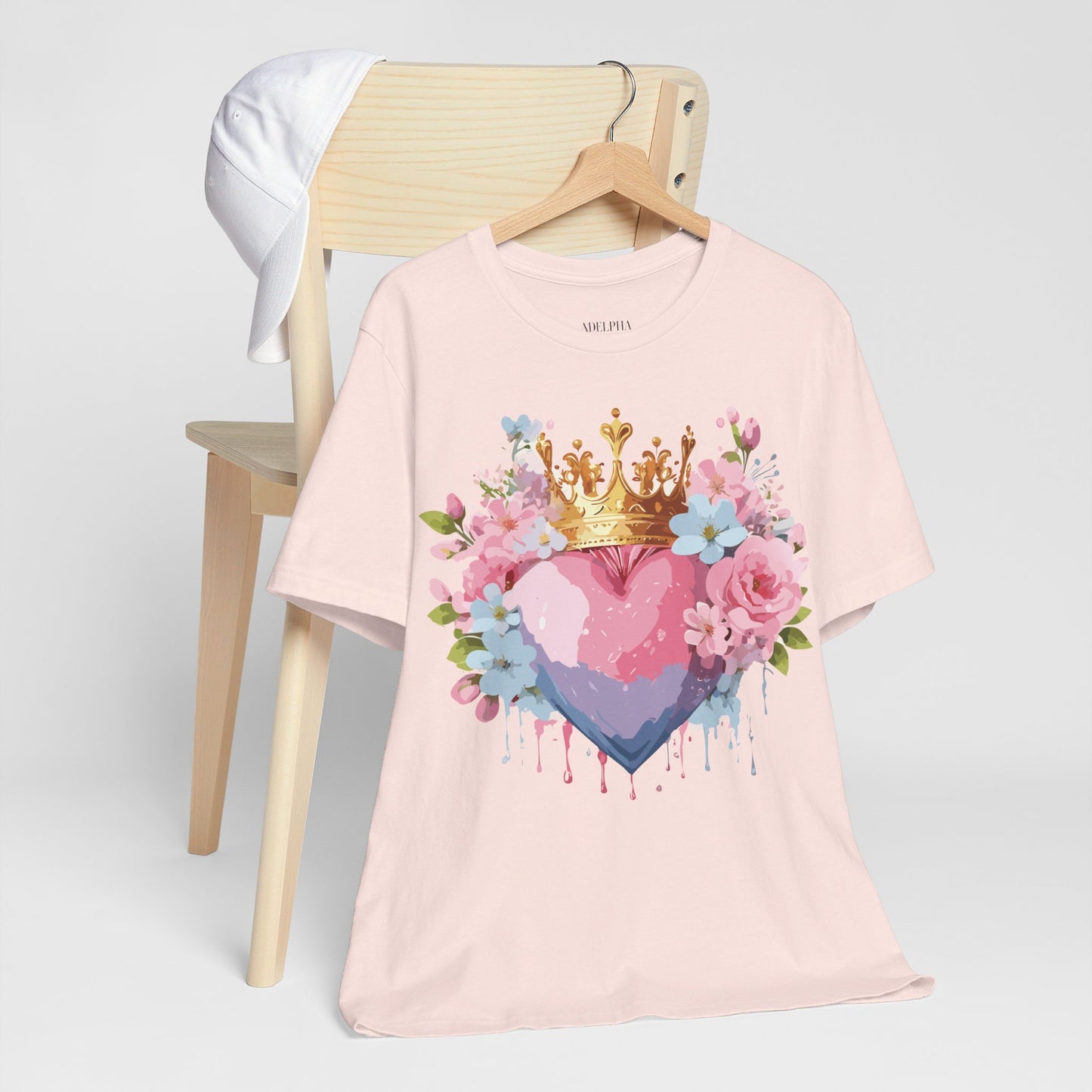 Natural Cotton Tee Shirt - Love story Collection