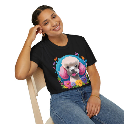 Dog Shirt With Animals Unisex Softstyle Tee 100 Percent Cotton Gildan 64000