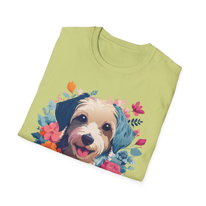 Dog Shirt Unisex Animal Tee Made From 100 Percent Ring Spun Cotton