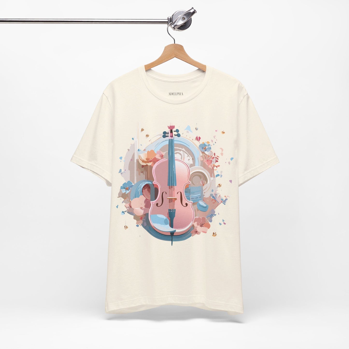 T-shirt en coton naturel - Collection Musique