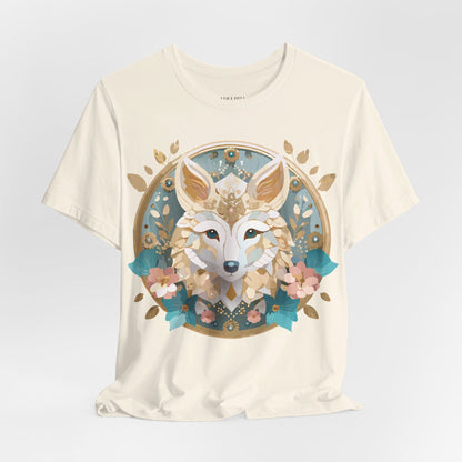 Natural Cotton Tee Shirt - Medallion Collection Printify