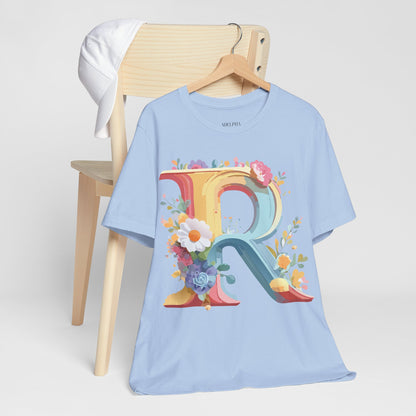 Letter Shirt, Letter R Shirt - ADELPHA